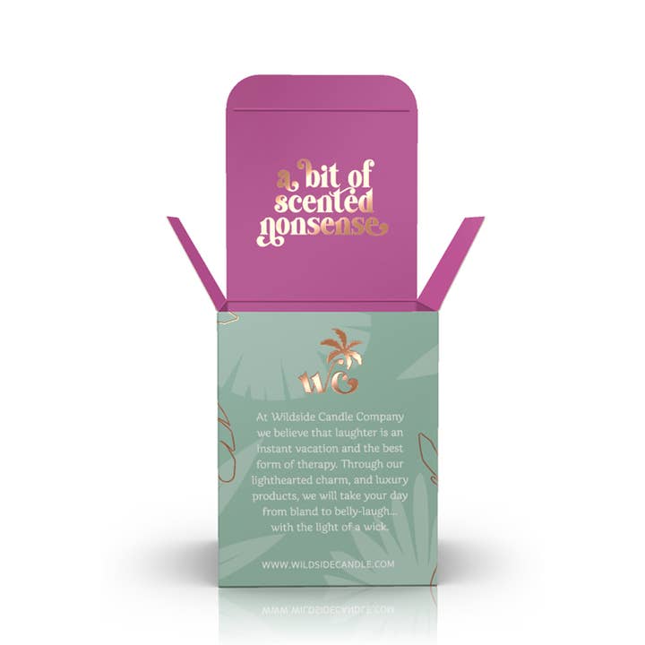 Wildside Candle LLC - Wholesale Jar/Filled Candle - inhale the good shit, exhale the bad bullshit7