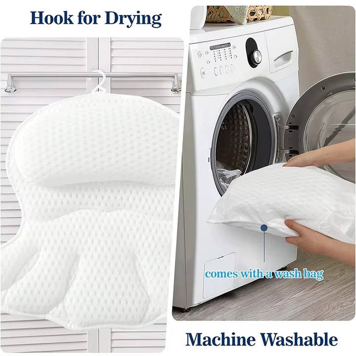 VIGOR - Wholesale Spa/Therapy Pillow - Luxury Bath Pillows for Tub Neck and Back Support2