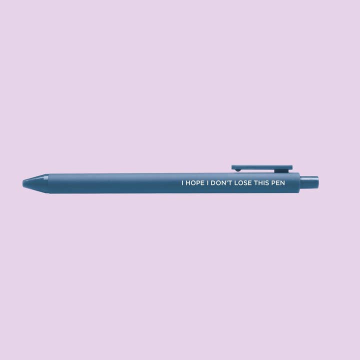 MangoIllustrated - Wholesale Pen - I hope I don't lose this pen gel pen