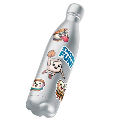 The S'mores Company – Engroshandel Klistermærke – S'mores Puffy Stickers - Bedårende S'mores Sjov Der Klæber1