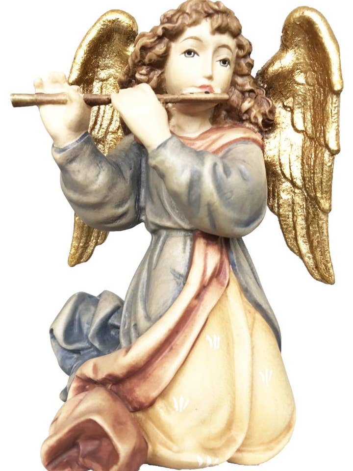 Ángel arrodillado con flauta 3210 para venta al por mayor de Dolfi