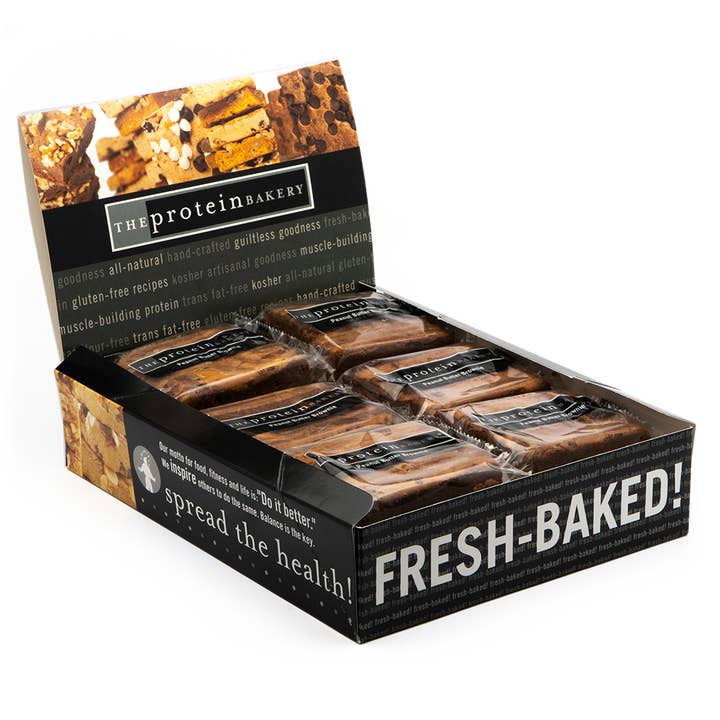 The Protein Bakery - Wholesale Brownie - Peanut Butter Protein Brownie 2