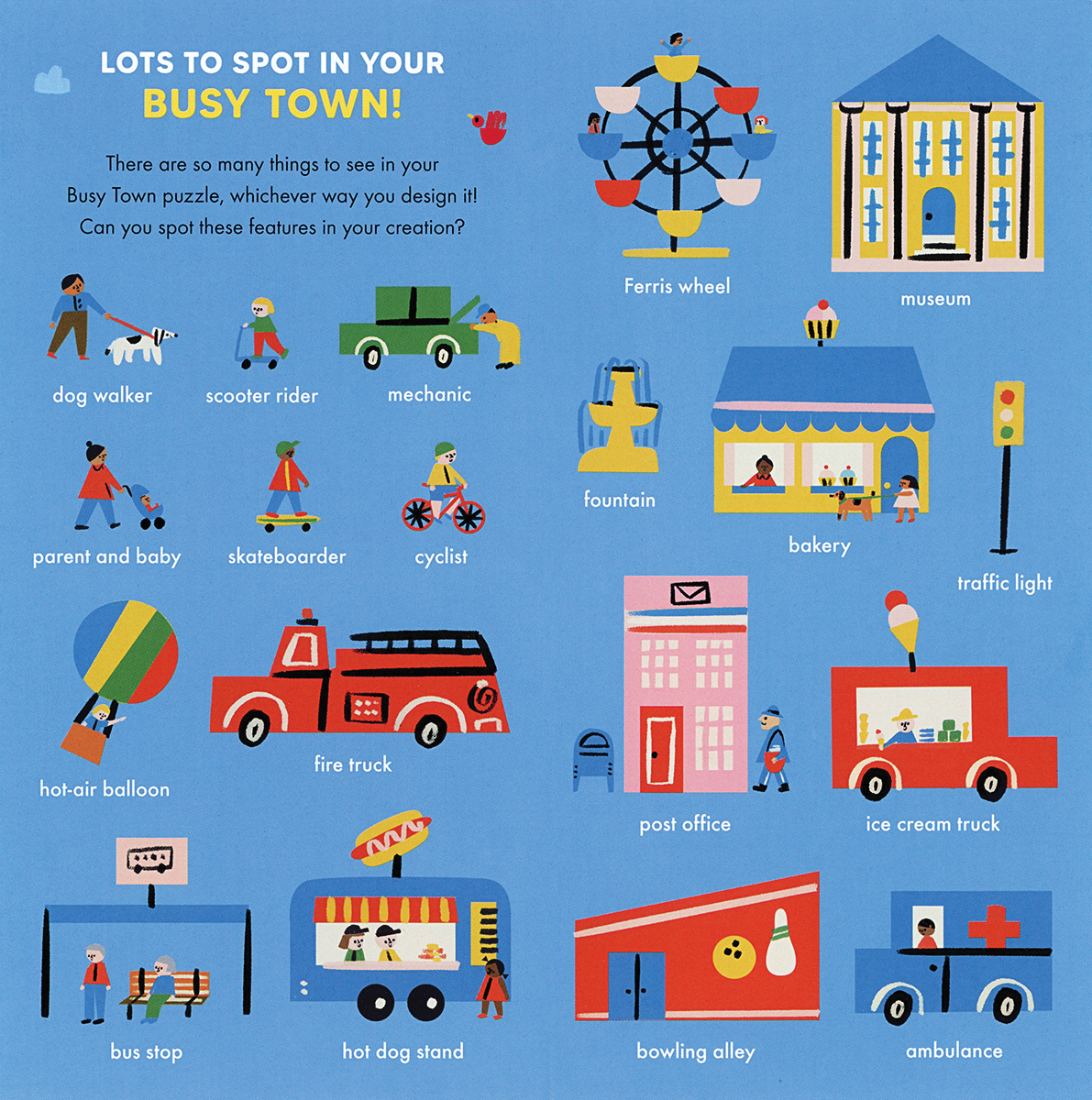 EDC Publishing - Wholesale Toy Set - Kids - Puzzle Play: Busy Town8