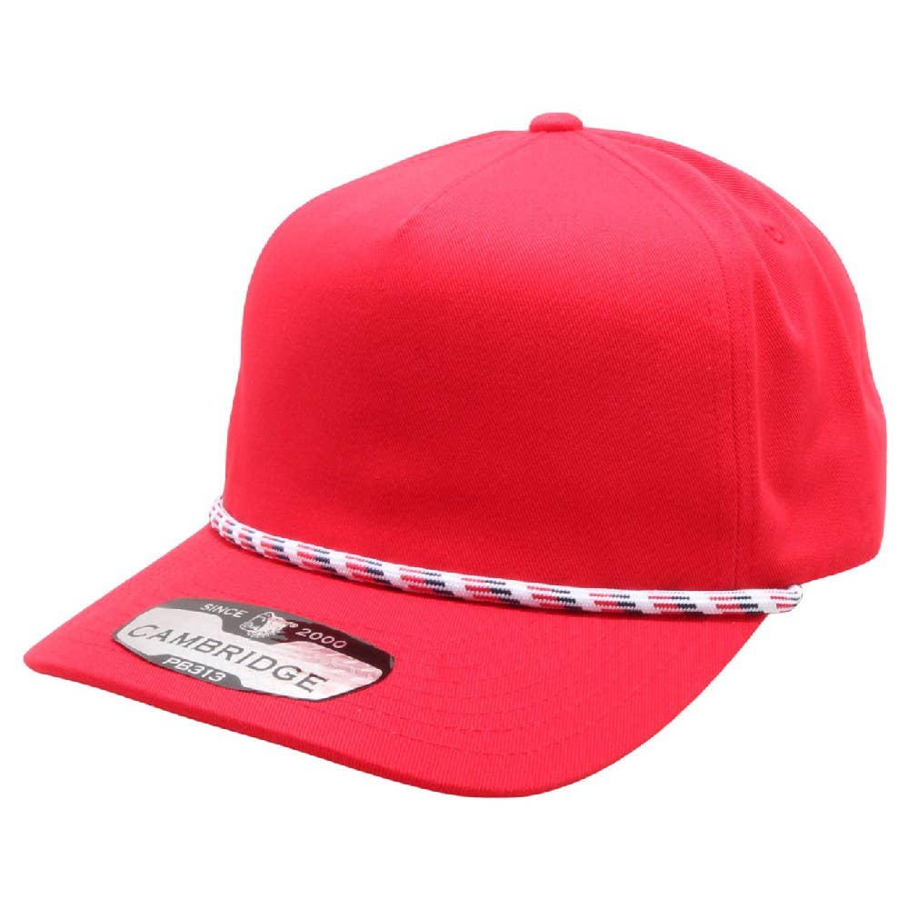 DOBBI - Vente Casquette de baseball – unisexe - Casquette cinq panneaux avec cordeau, sans structure10