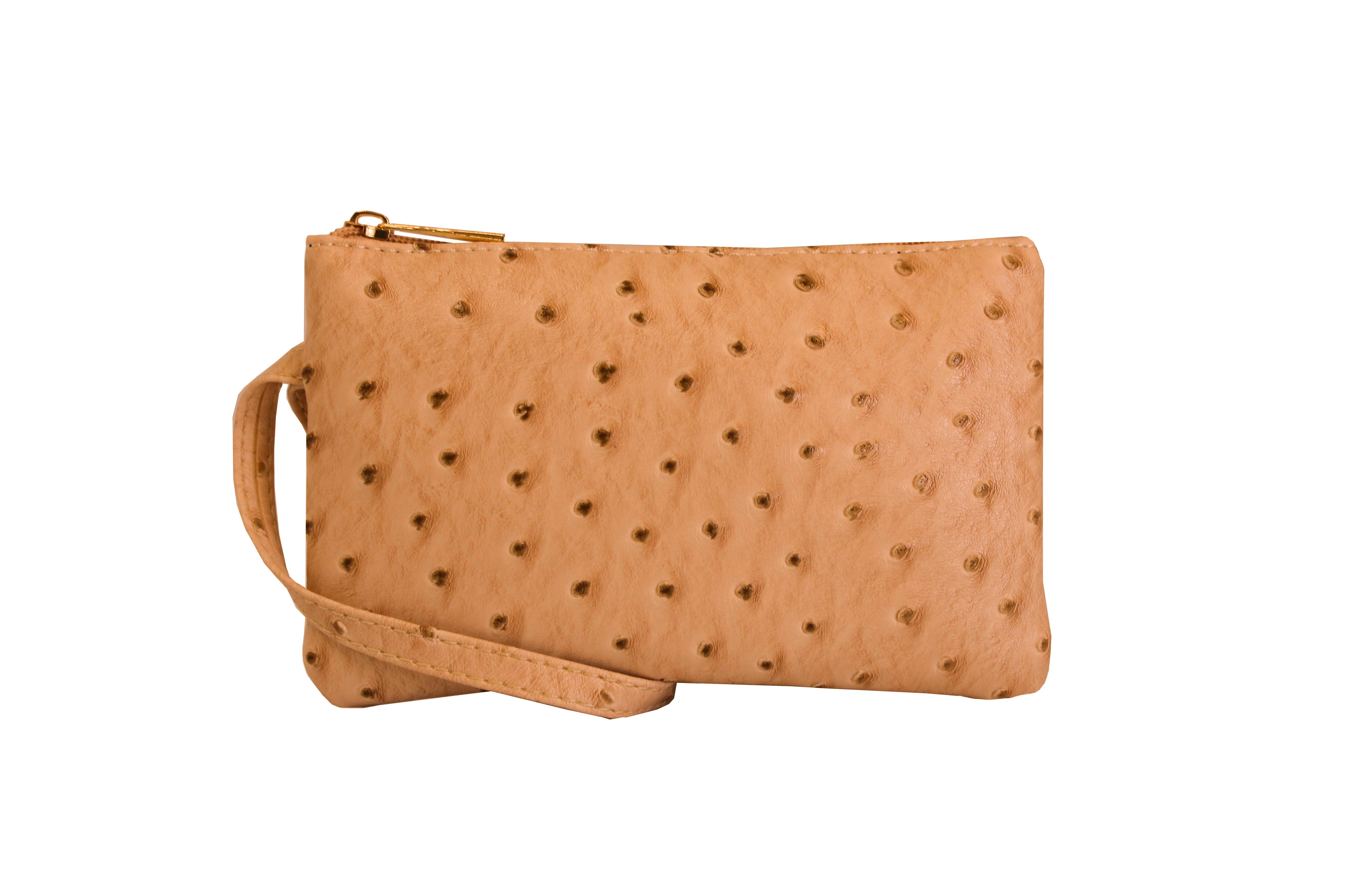 22 Tote - Vente Bracelets - Pochette bracelet autruche éclatante7