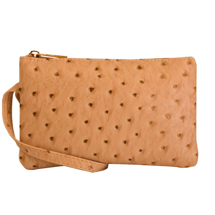 22 Tote - Wholesale Wristlet - Vibrant Ostrich Wristlet7