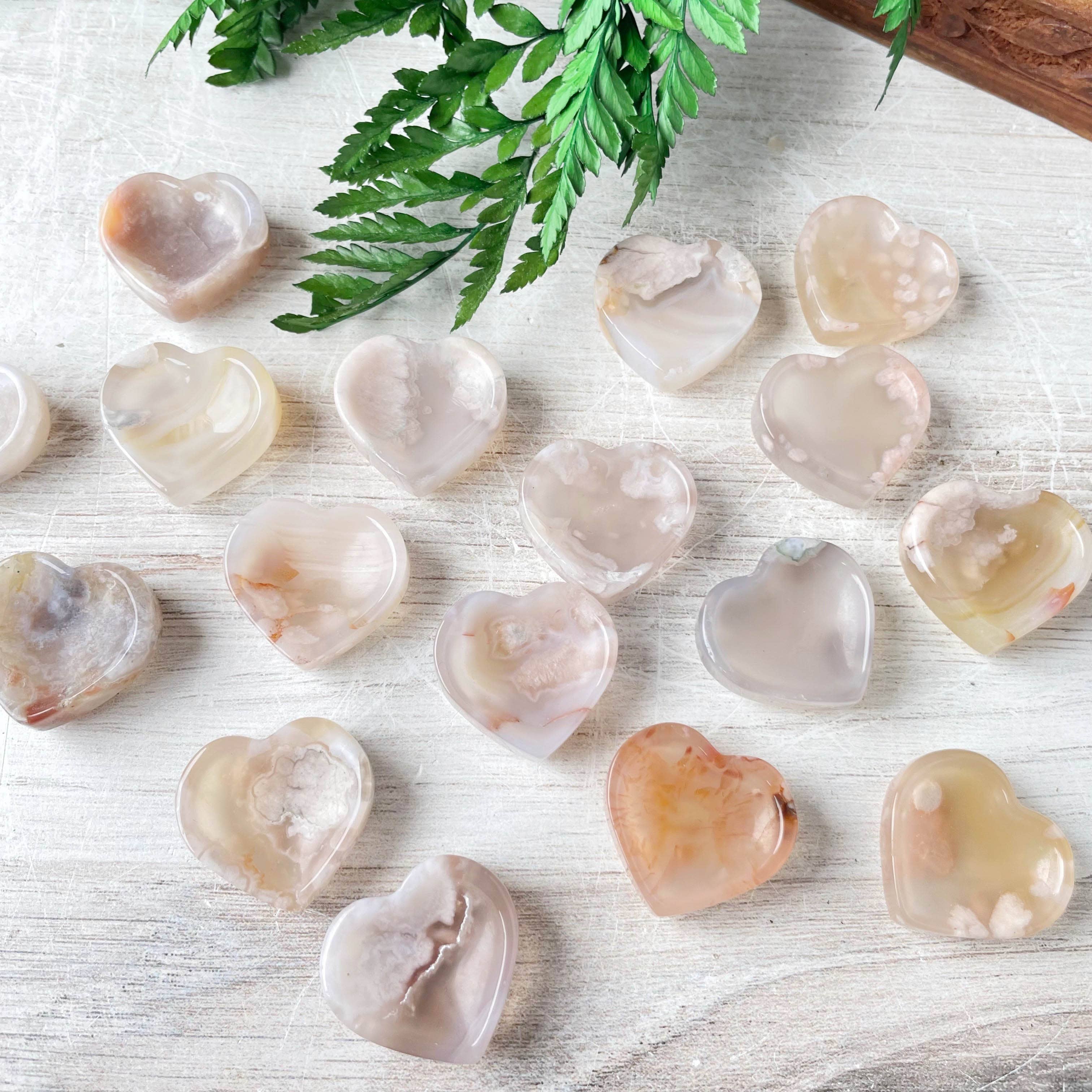 Ewelina Pas Jewelry - Venta al por mayor Bandejas/platos/boles decorativos - Mini cuenco de ágata floral en forma de corazón8