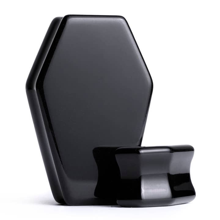 Tappo/manometro nero per bara per la vendita all'ingrosso da parte di Custom Plugs