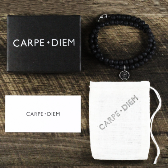 Carpe Diem Jewellery - Wholesale Beaded Bracelet - Carpe Diem Bracelet Silver Beaded Mens Jewelry6