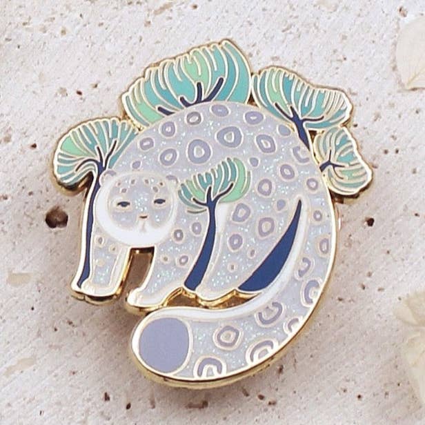 Snow Leopard, tallemaljstift för wholesale av sol&mar art co.