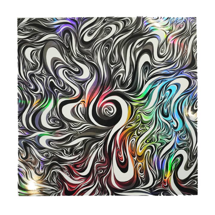 000 "In the Begin, There Was Nothing" Art Sticker Print for wholesale by supernormal