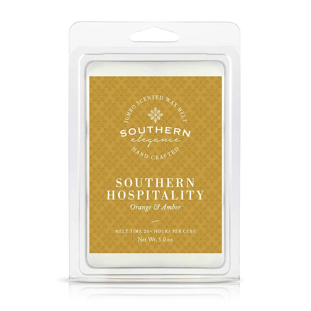 Southern Elegance Candle Co. - Wholesale Jar/Filled Candle - Southern Hospitality (Orange & Amber ) Scented Candle2