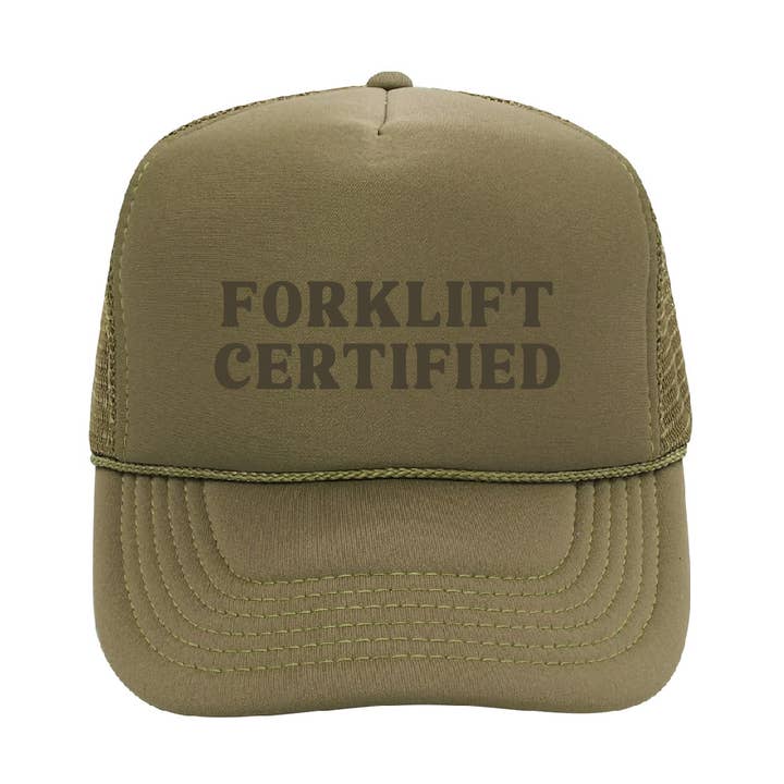 Gaffeltruck certifierad för wholesale av Hattitude LLC