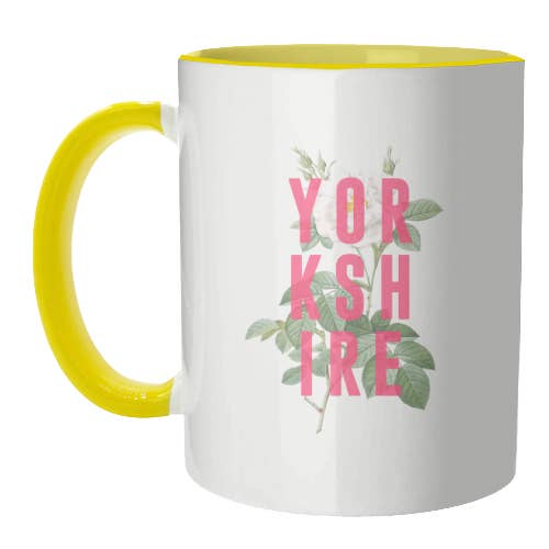 ART WOW - Wholesale Coffee Mug - Mugs 'Yorkshire White Rose'5