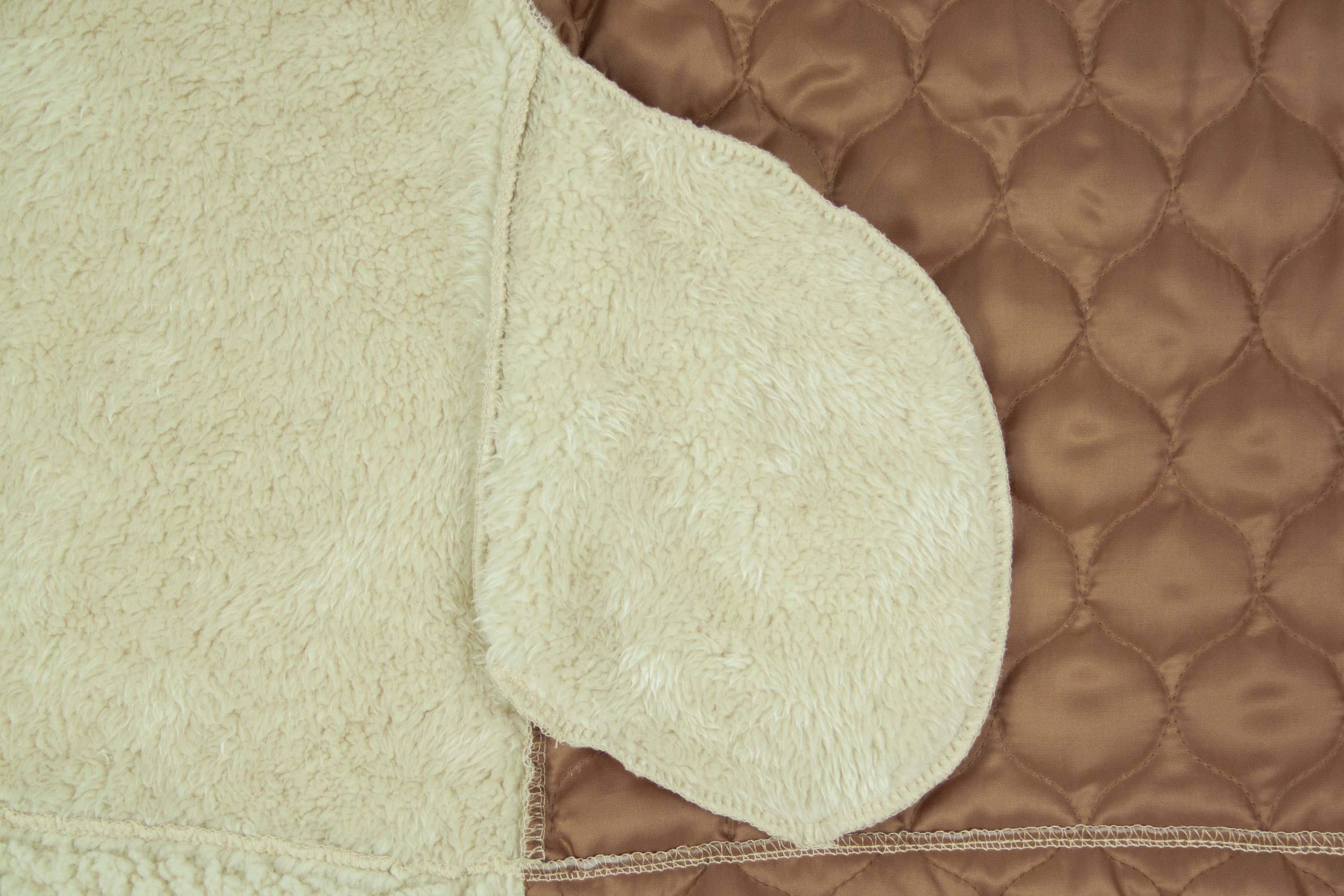 HIDDENBRAND - Wholesale Jacket - Women's - Paneled sherpa full zip jacket6