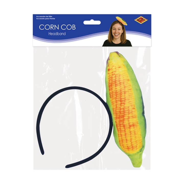 Beistle - Wholesale Fashion Headband - Women's - Corn Cob Headband, One Size Fits Most1