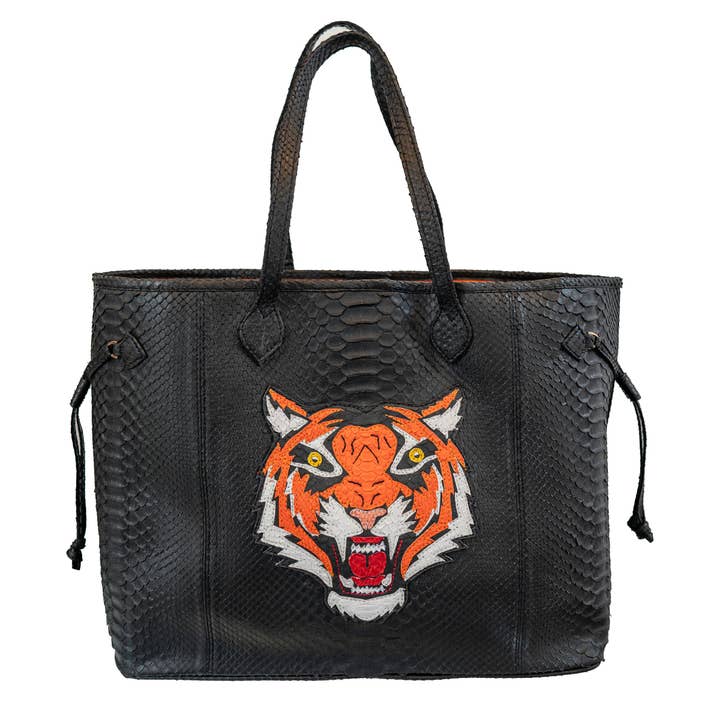 Taxidermy - Wholesale Tote Bag - Women's - Python Liz Traveler Tote13