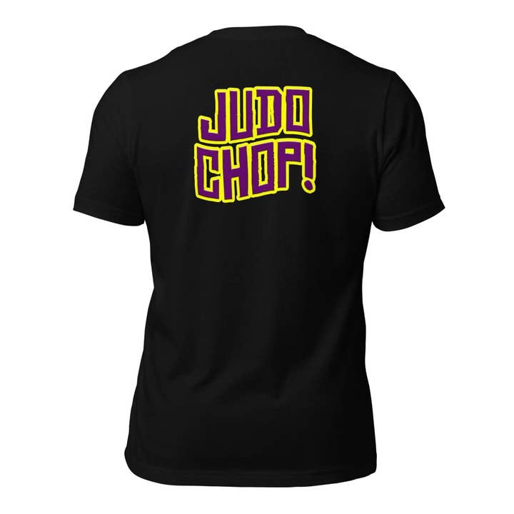 Judo Chop! Unisex t-shirt (BACK) for wholesale by VAWDesigns