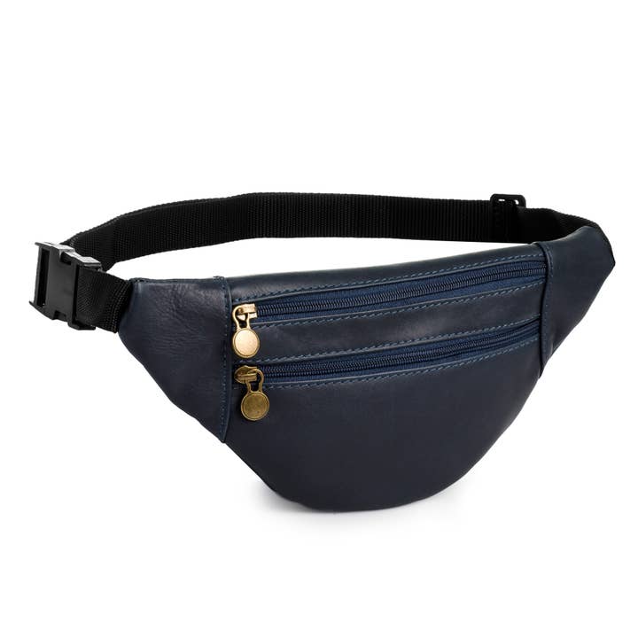 FIRENZE ARTEGIANI - Wholesale Belt Bag - Unisex - Clara Fashionable Unisex Fanny Pack. Genuine Sauvage Leather5