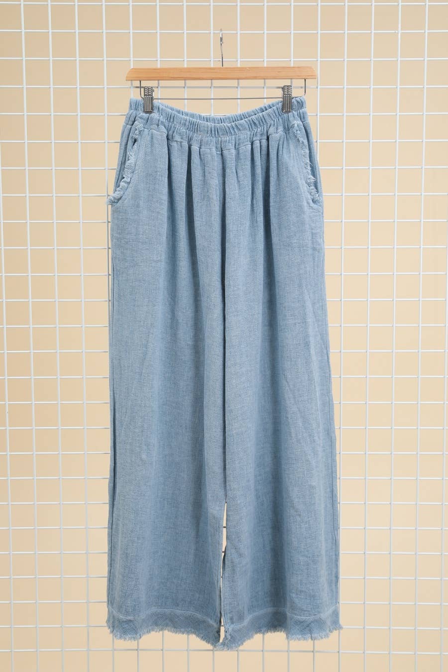 Lea & Luc - Grandes Tailles - Wholesale Pants - Women's - Plus size linen trouser SKU 999820