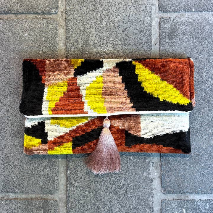 Bolsa Carteira Ikat Ibiza por atacado de Mila∞Miro by Emelie