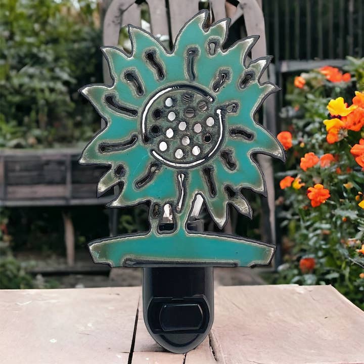 Iron Jewel – wholesale Nattlampa – Nattljus solros turkos trädgård våren återvinna kök0