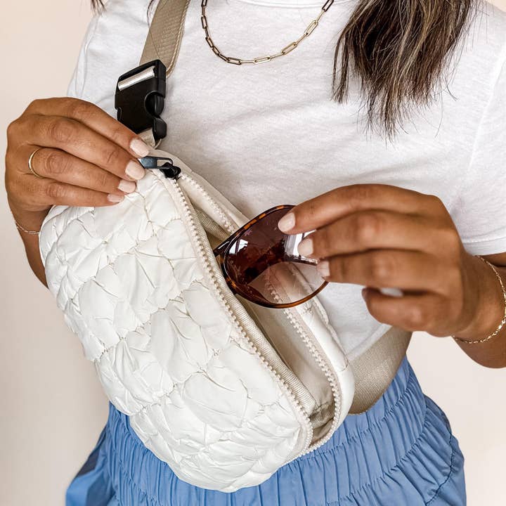 Mugsby - Wholesale Belt Bag - Women's - Puff Fanny Pack, Puff Waist Bag, Puff Crossbody, Belt Bag7