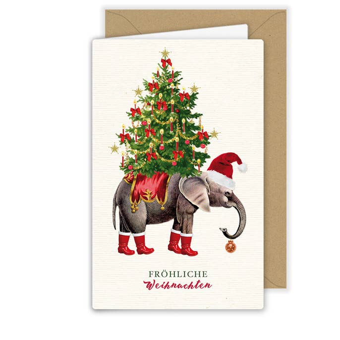 Actetre Deutschland Gmbh – Großhandel Weihnachtskarte – Fröhliche Weihnachten (SKU: WF372)