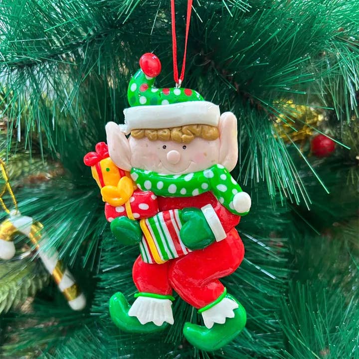 Adornos de Arcilla Regalo en Abundancia para Decoración de Árbol de Navidad para venta al por mayor de Zwende