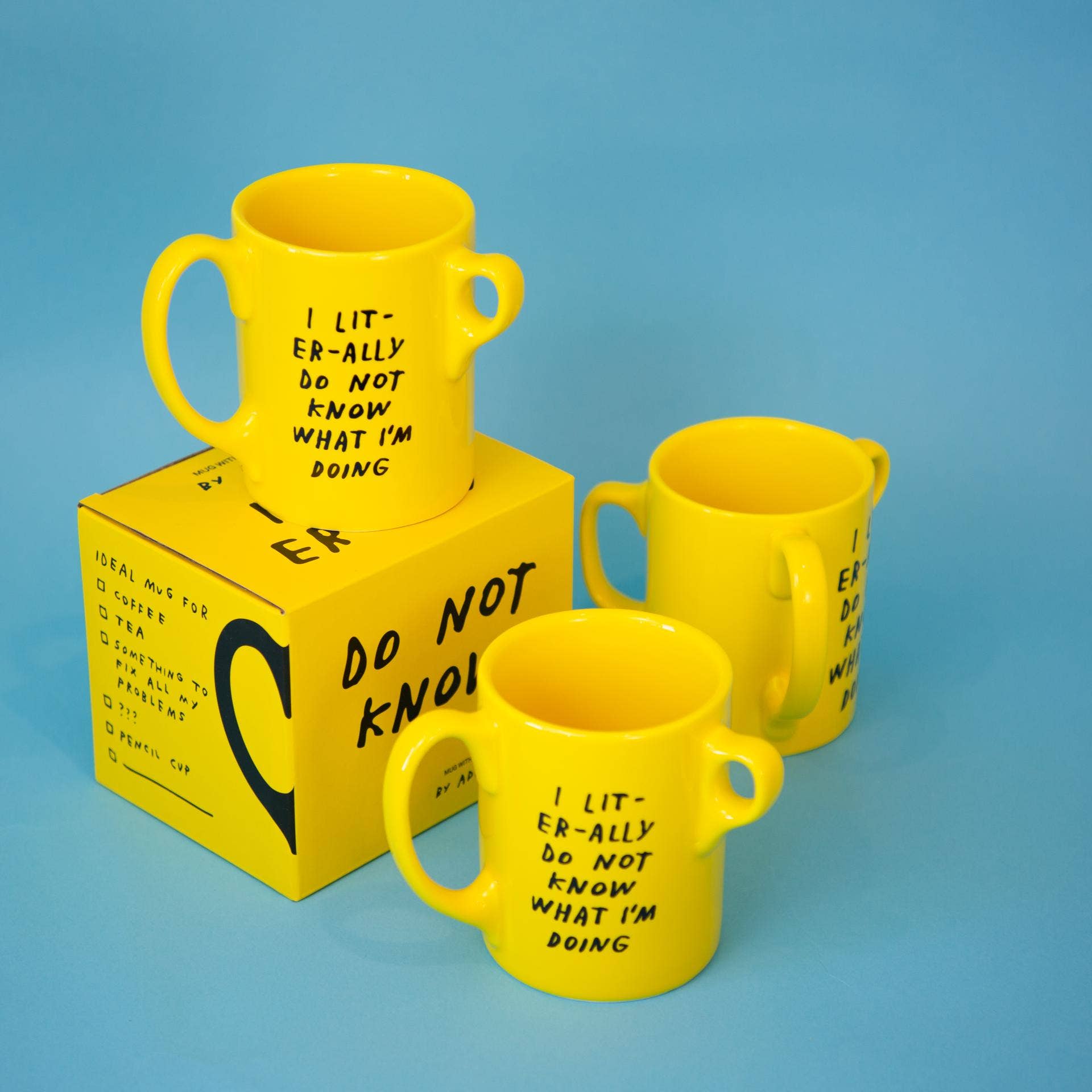 Third Drawer Down USA - Wholesale Coffee Mug - I Literally Do Not Know Mug x Adam JK1