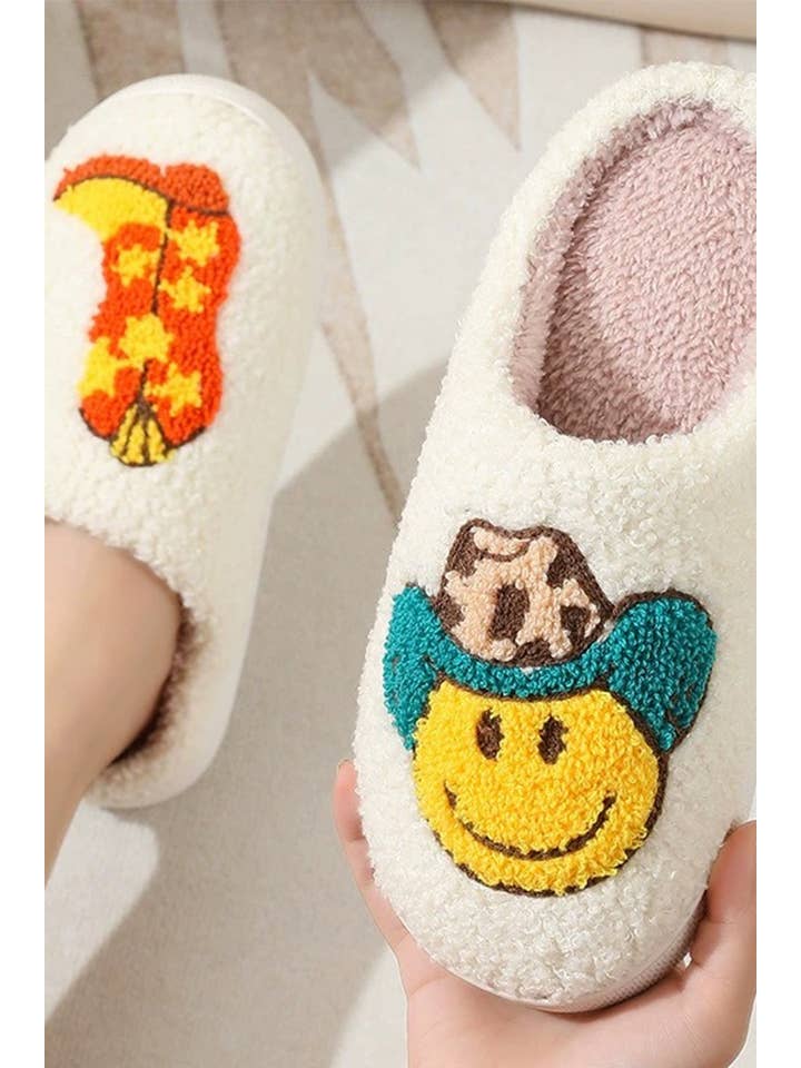 Vanilla Monkey – wholesale Slippers – Women's – Cute Novelty Soft Plush Cozy Slippers - L/xl7