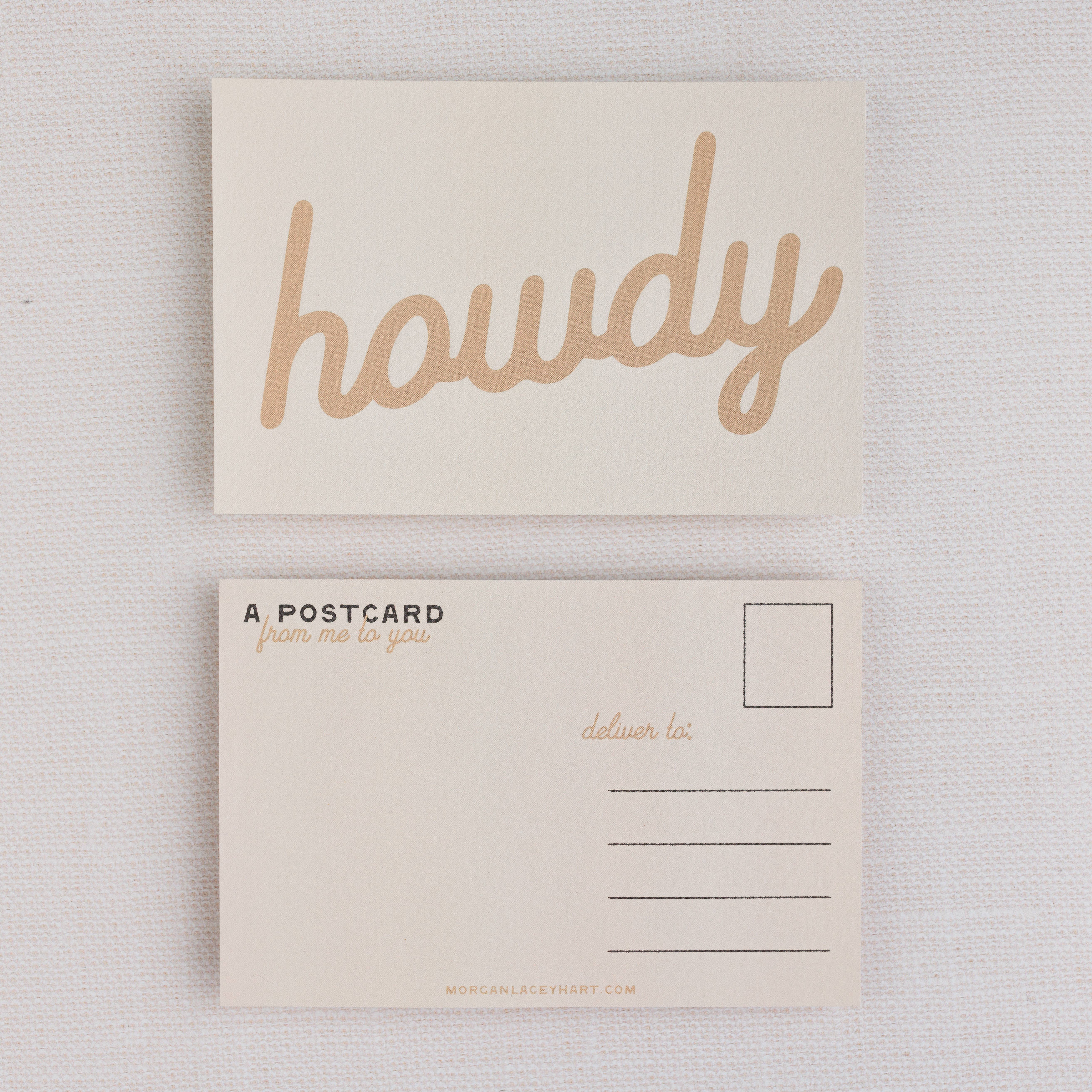 Morgan Lacey Hart - Wholesale Postcard - Howdy Postcards14