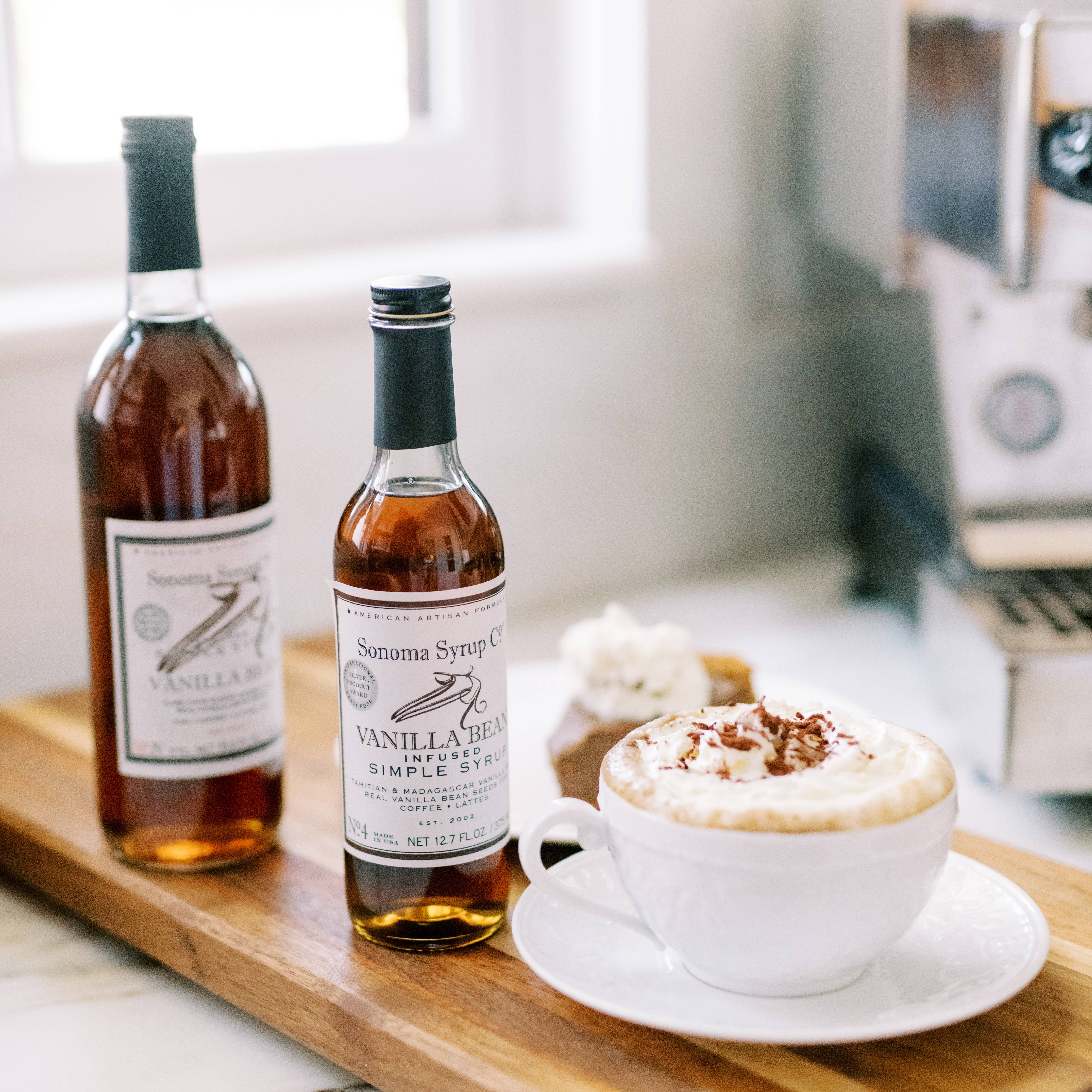 Sonoma Syrup Co. - Vente Mélange/sirop pour cocktails - 12,7 oz de sirop simple infusé à la gousse de vanille5