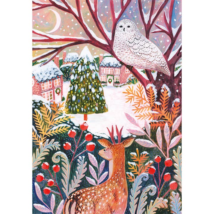 Gibsons Games Ltd – wholesale Puzzle – Adult – Frosty Fauna 3 x 500 Piece Jigsaw Puzzles5