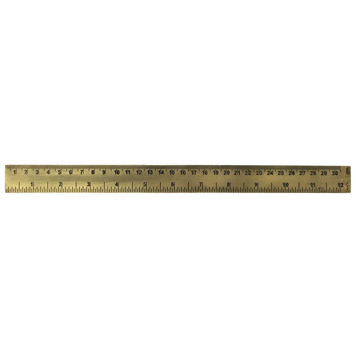 HomArt - Wholesale Ruler - Brass Ruler1