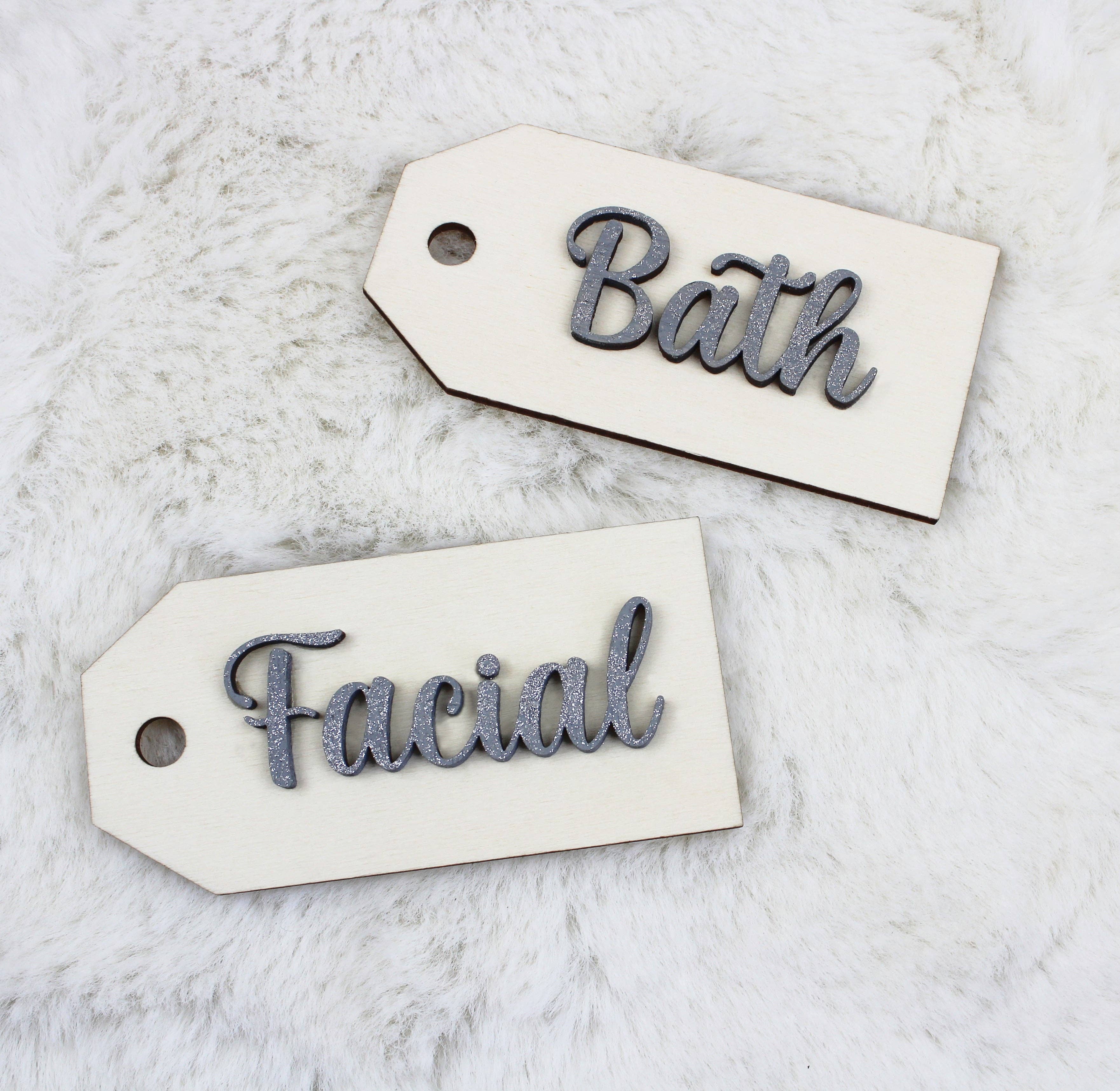 Mac and lilly - Vente Paniers - Panier de rangement avec étiquette en bois personnalisée - Coffret cadeau0