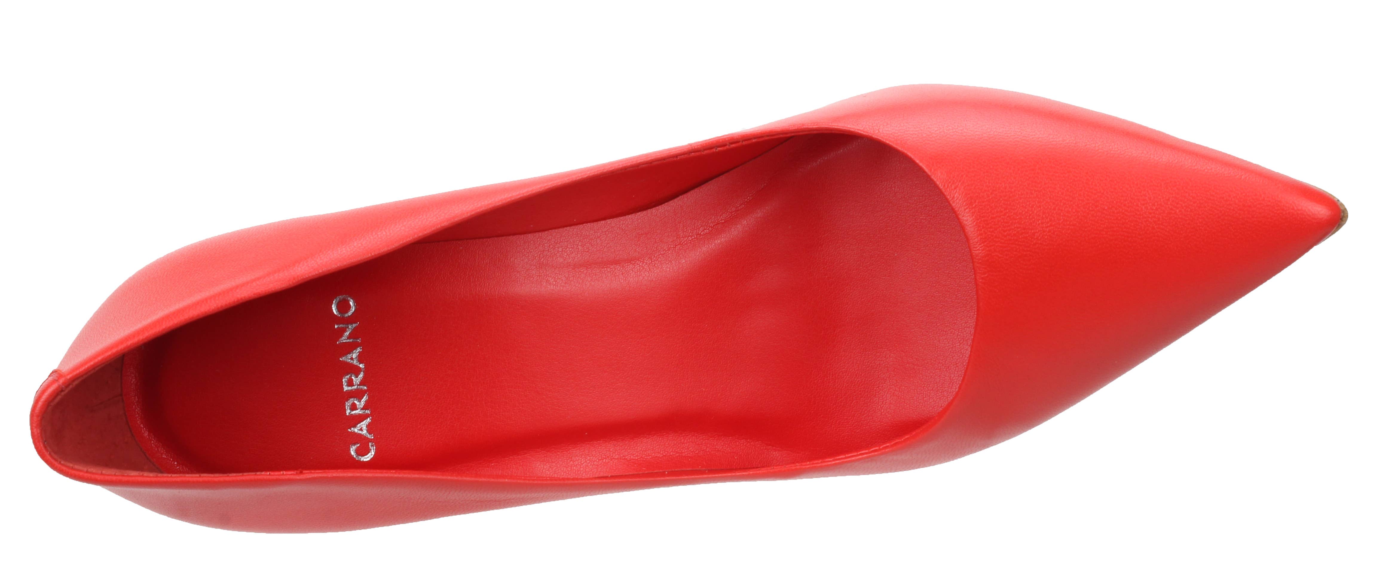 Beatriz - Classic Leather Pump Red 195009 for wholesale on Faire4