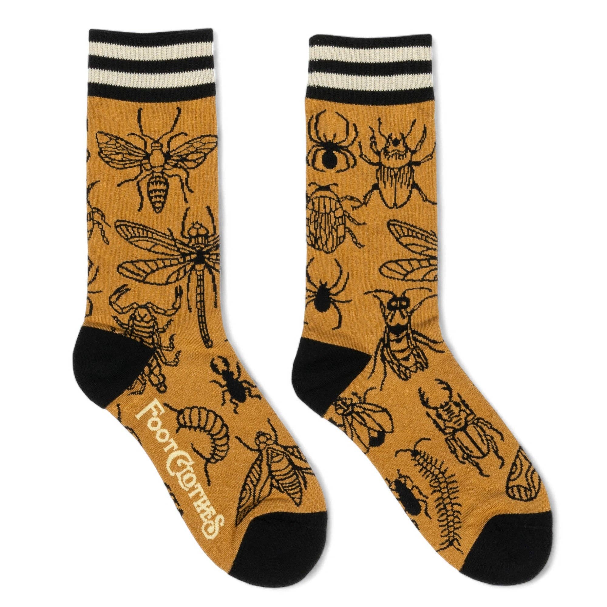 FootClothes LLC - Wholesale Socks - Unisex - Creepy Crawlies Crew Socks1