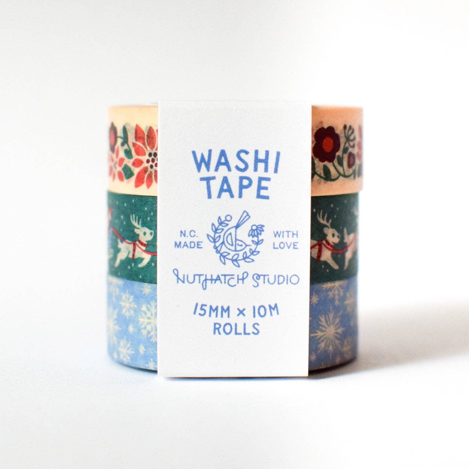 Nuthatch Studio - Wholesale Washi Tape - Night Before Christmas Washi Tape Set3