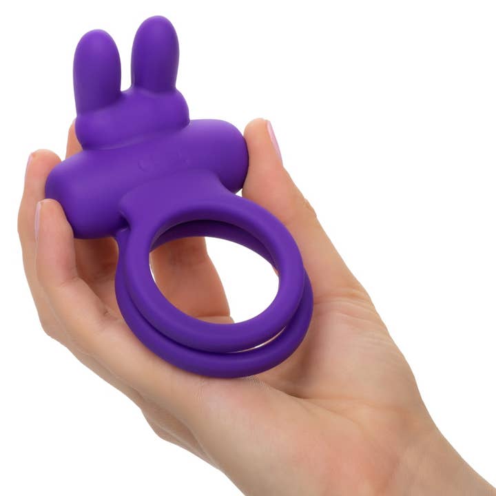 CalExotics - Wholesale Sex Toy - Silicone Rechargeable Dual Rockin’ Rabbit® Enhancer8