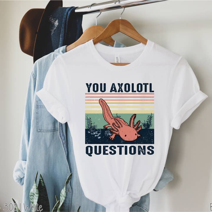 You Axolotl Questions #BS1880 for wholesale by Bama Screens