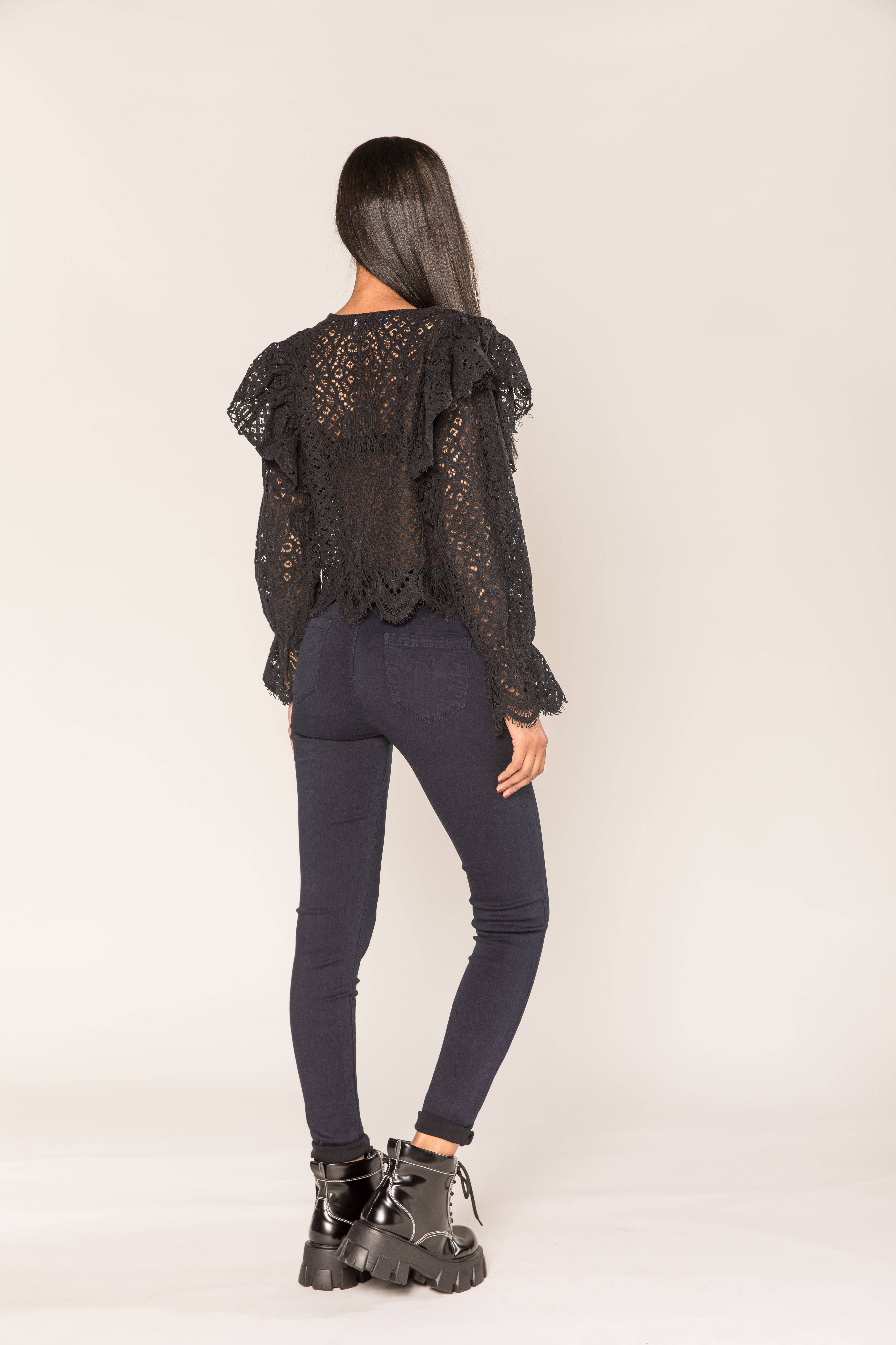 Nina Carter - Wholesale Jeans - Women's - Skinny Push Up Comfortable High Waist Super Stretch P10611