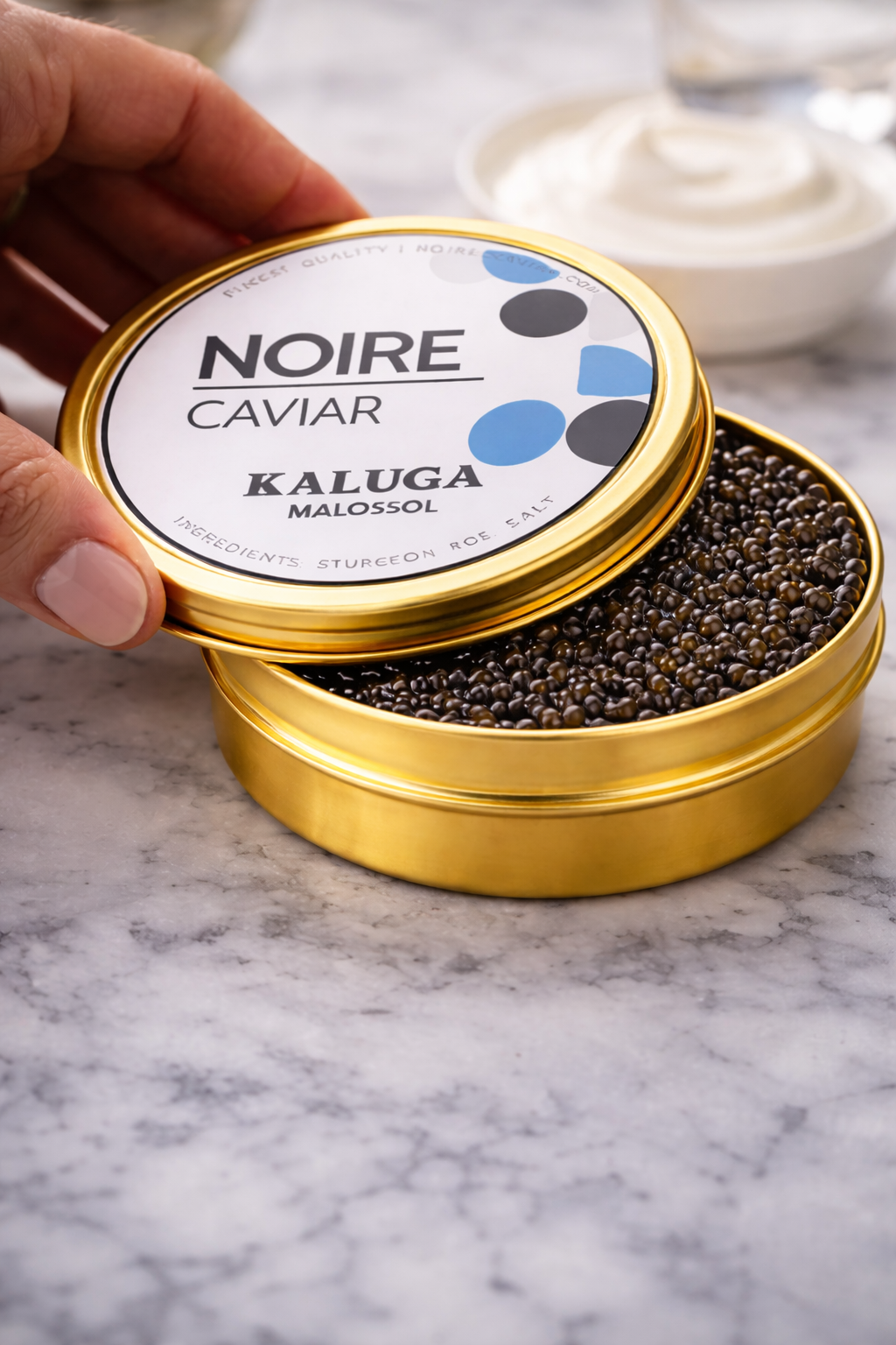 Aquatir - Wholesale Fish/Seafood - Kaluga Premium Sturgeon Black Caviar 1.8 Ounces / 50 Grams4
