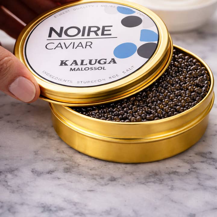 Aquatir - Wholesale Fish/Seafood - Kaluga Premium Sturgeon Black Caviar 1.8 Ounces / 50 Grams4