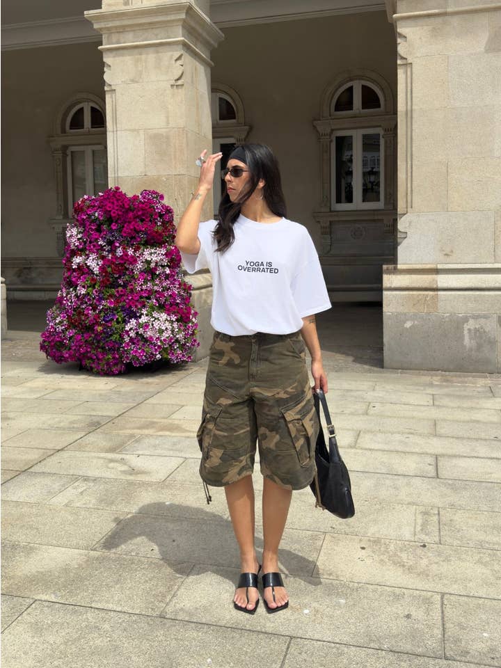 NWHR - Wholesale Screen Printed T-Shirt - Unisex - Yoga t-shirt is overrated