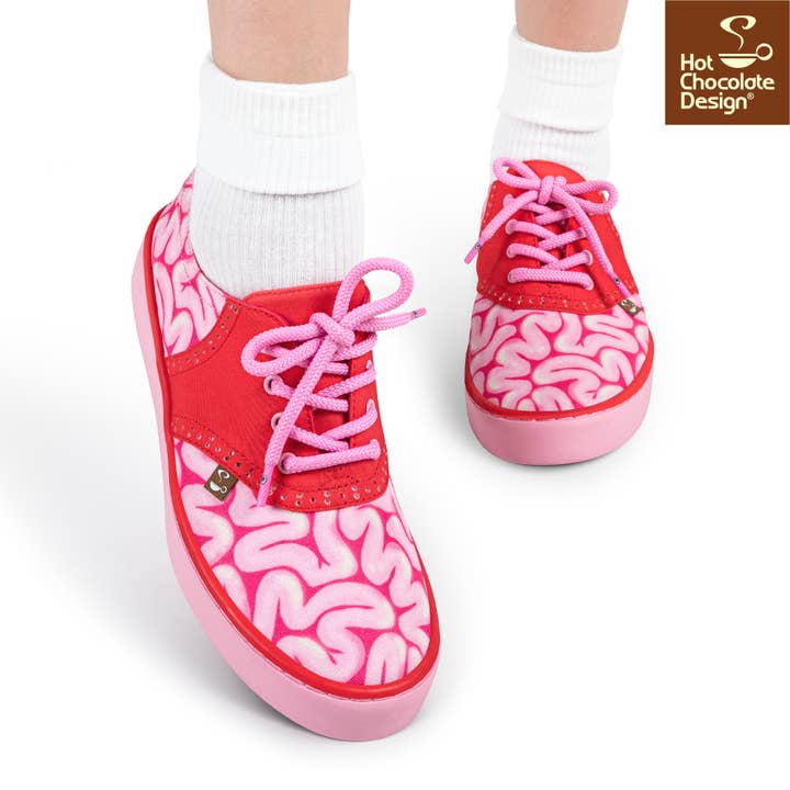 Popping Candy - Wholesale Lifestyle trainers – Women′s - Hot Chocolate Design - Brain Worm Sneakers - LAST PAIR SIZE US83