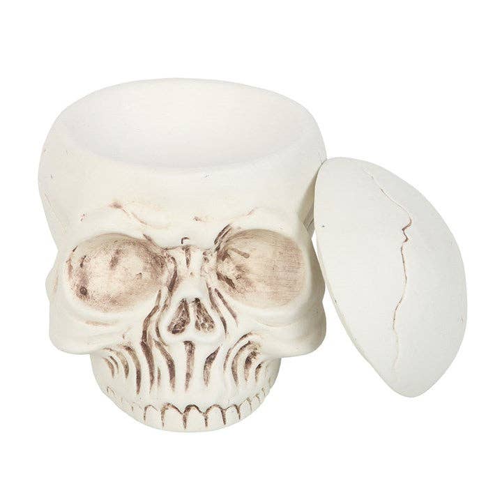 Something Different Wholesale – wholesale Vaxvärmare – Gothic Weathered Skull Olje- och Vaxbrännare3