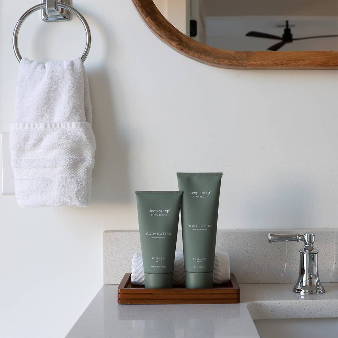 Deep Steep Clean Beauty - Wholesale Body Cream/Lotion - Body Lotion - Rosemary Mint 8oz3