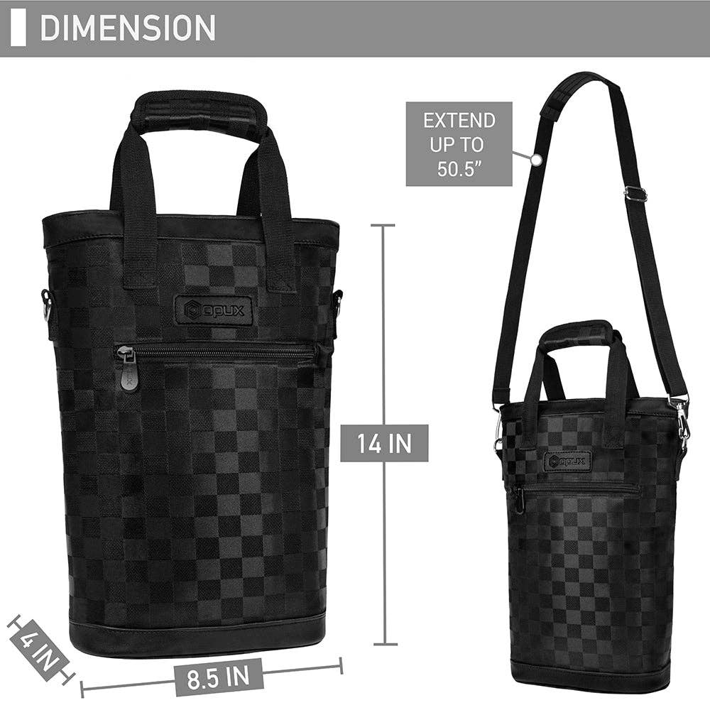 OPUX – wholesale Vinkasse – Klassisk vinväska för 2 flaskor4