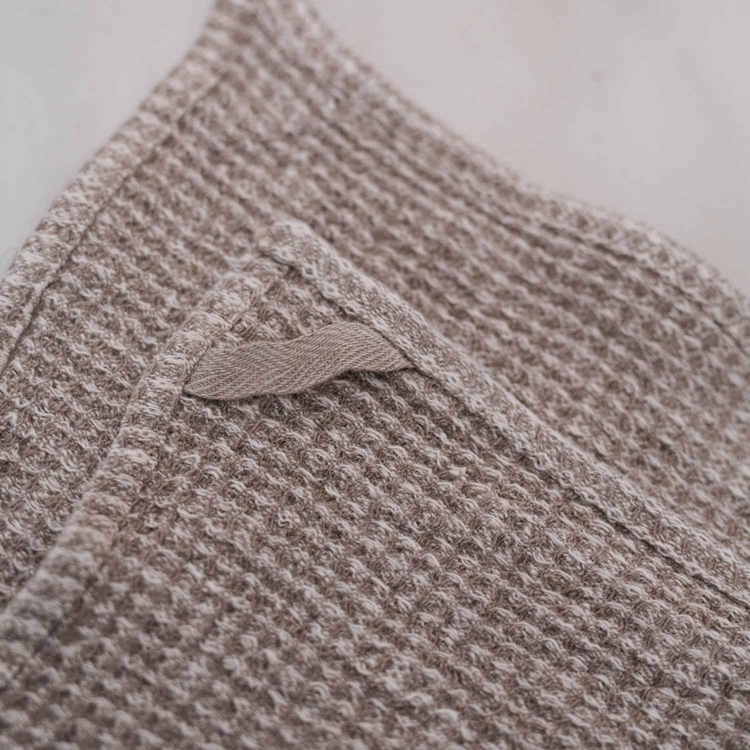 Linen Tales (We cover U.S. import duties) - Venta al por mayor Paño de cocina - Juego de 2 paños gofres de lino natural2